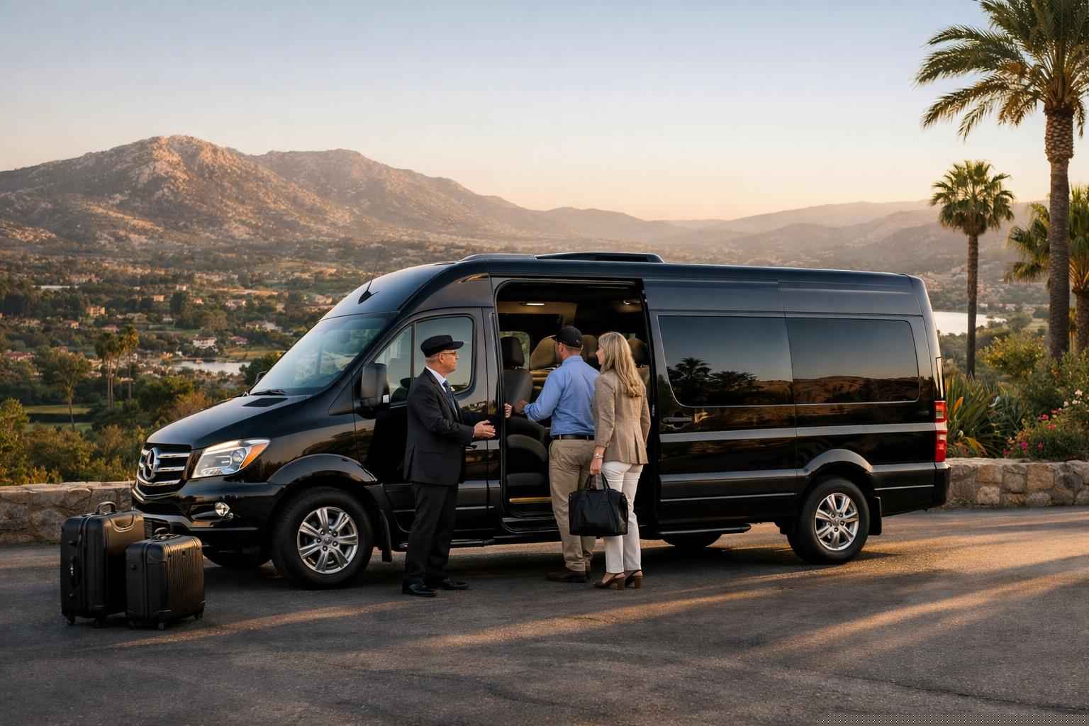 Passenger Van Rental With Driver Escondido Ca