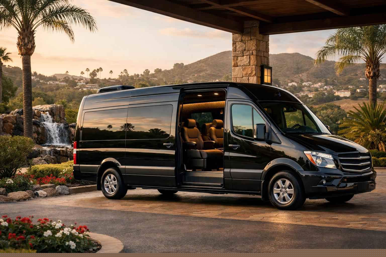 Passenger Van Rental With Driver La Mesa Ca