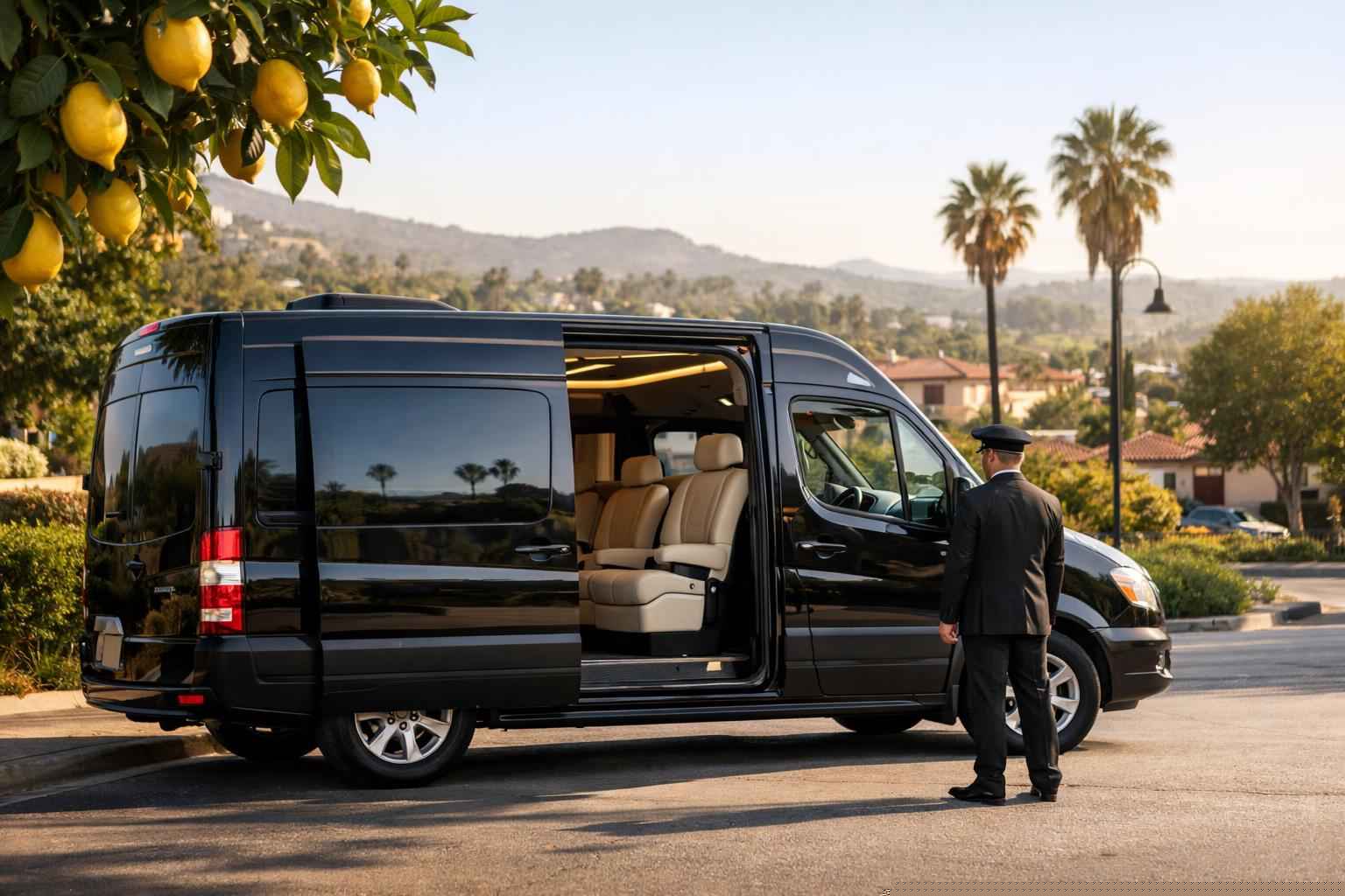Passenger Van Rental With Driver Lemon Grove Ca