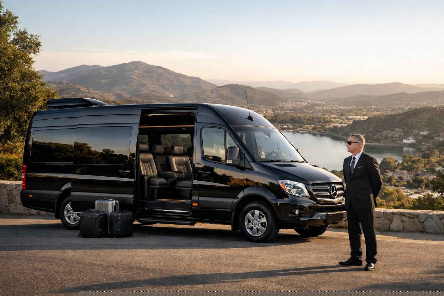 Passenger Van Rental With Driver San Marcos Ca