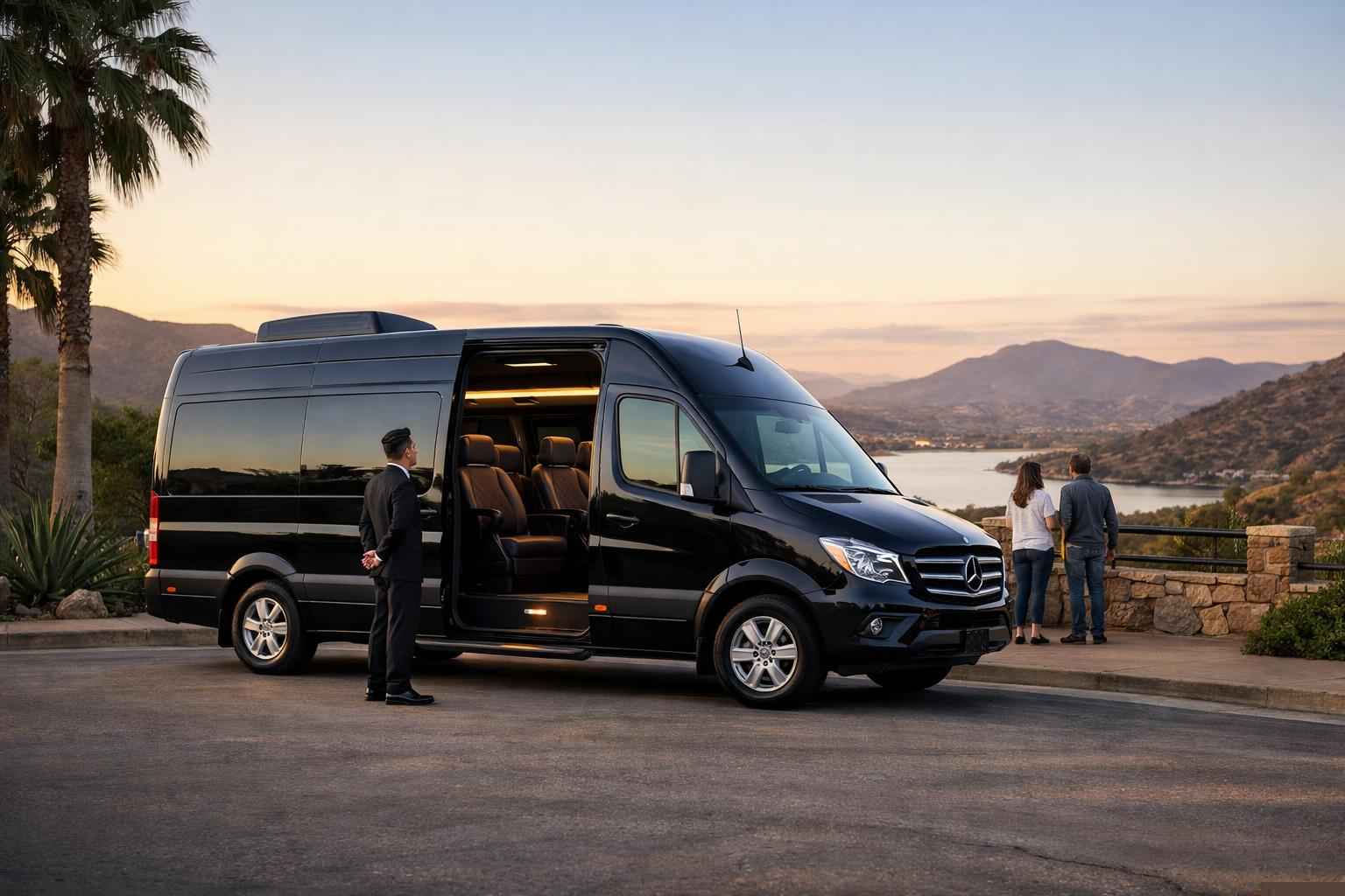 Passenger Van Rental With Driver Santee Ca