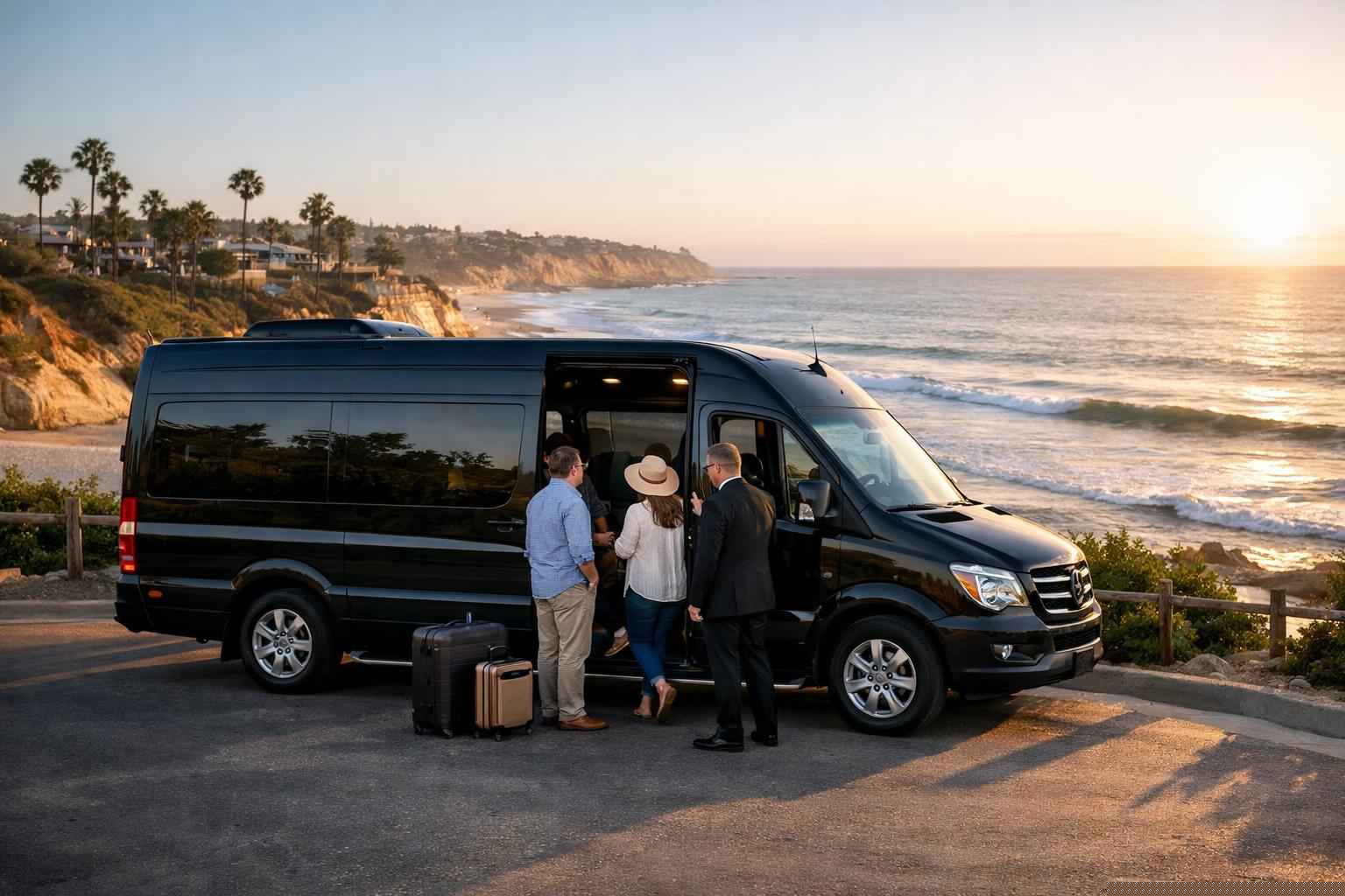 Passenger Van With Driver In Solana Beach California Passenger Van Rental With Driver Solana Beach Ca