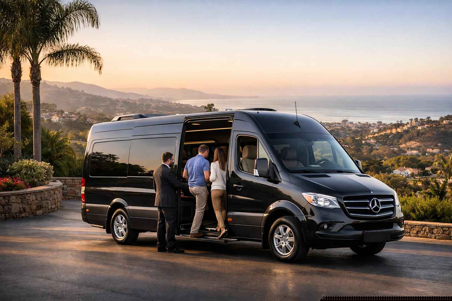 Passenger Van Rental With Driver Vista Ca