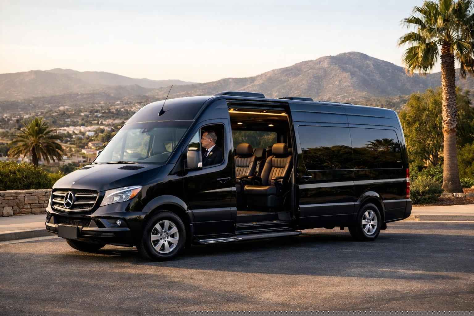 Passenger Van With Driver Bostonia Ca