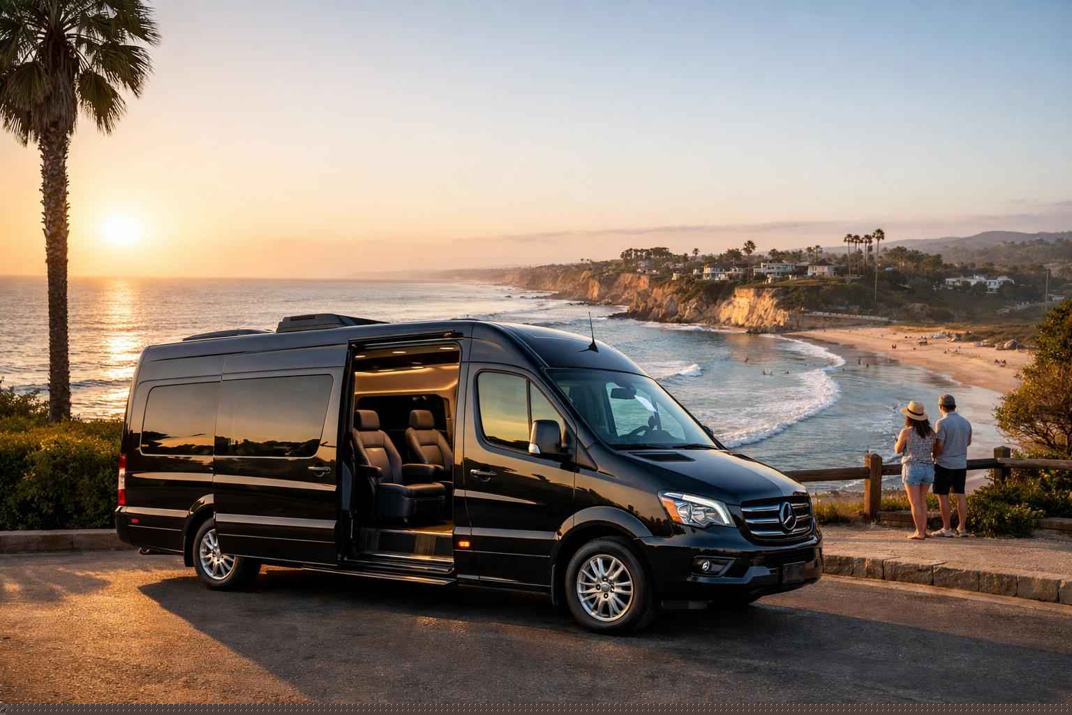 Passenger Van With Driver Del Mar Ca