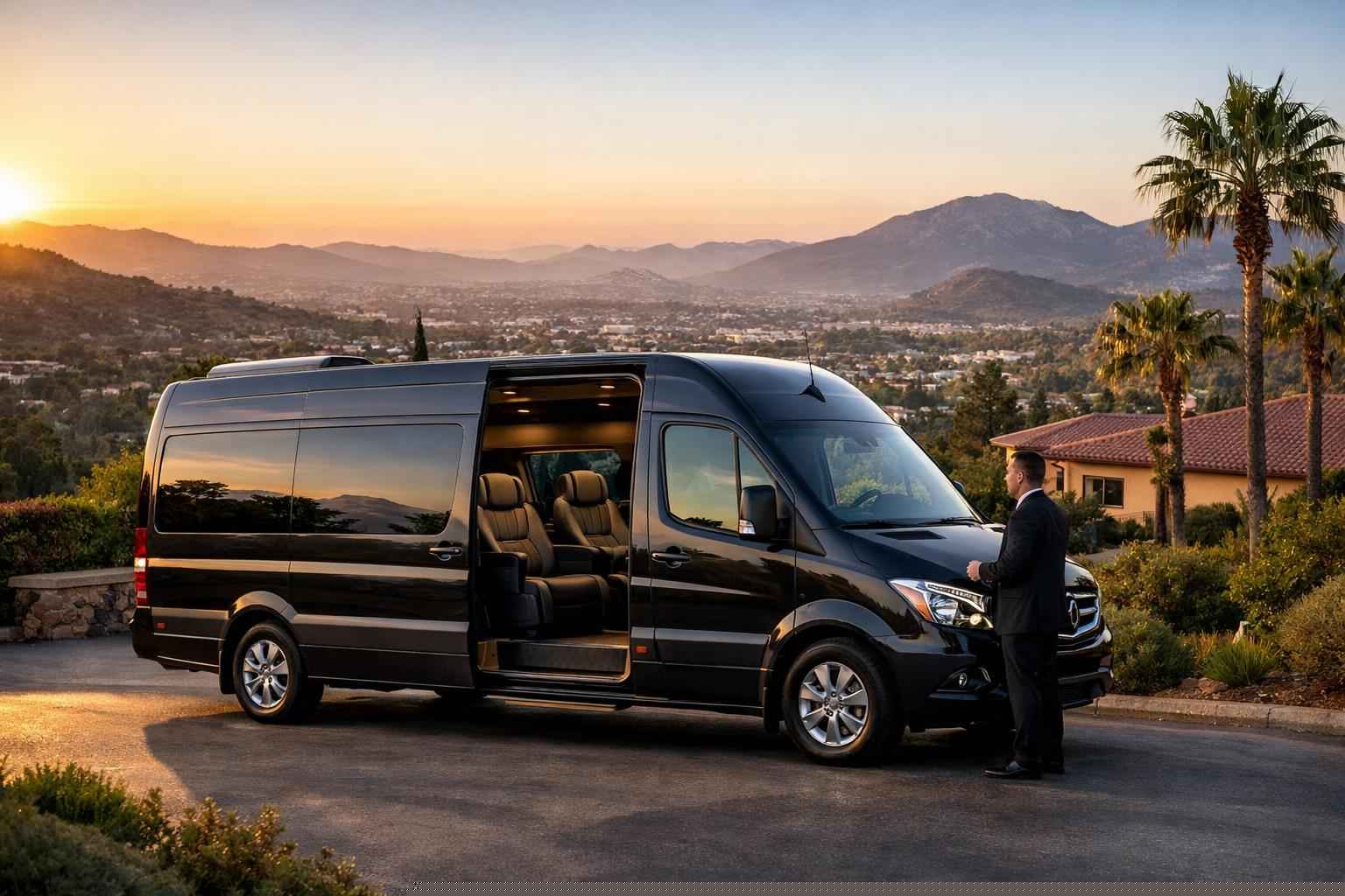 Passenger Van With Driver Escondido Ca