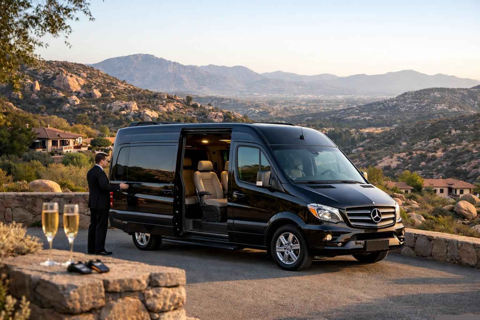 Passenger Van With Driver In Granite Hills California Passenger Van With Driver Granite Hills Ca