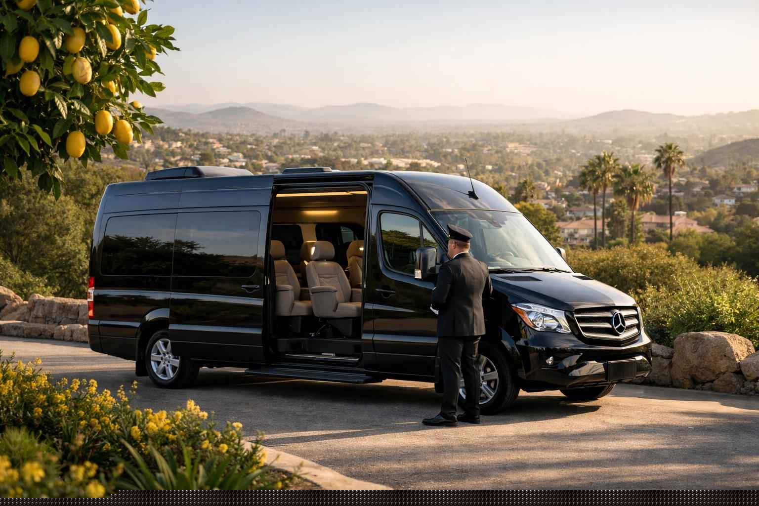 Passenger Van With Driver Lemon Grove Ca