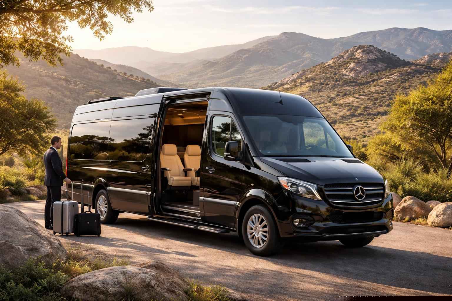 Passenger Van With Driver In Alpine California Passenger Van With Driver Near Me Alpine Ca