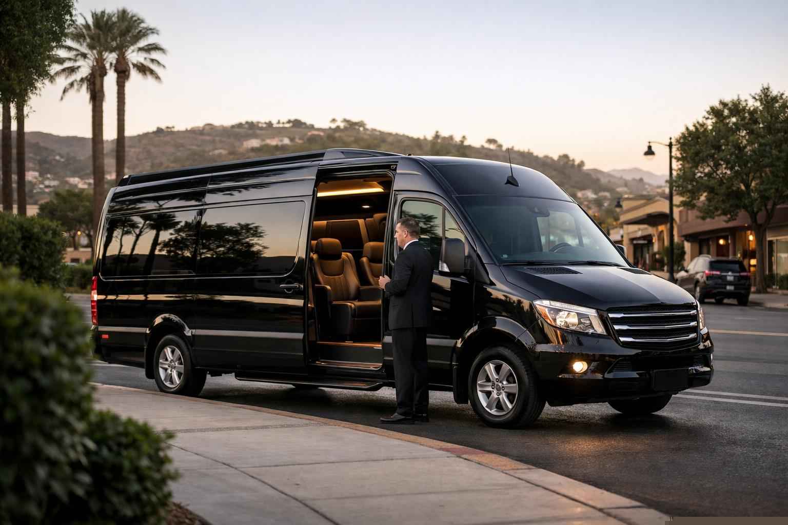 Passenger Van With Driver Near Me Bostonia Ca