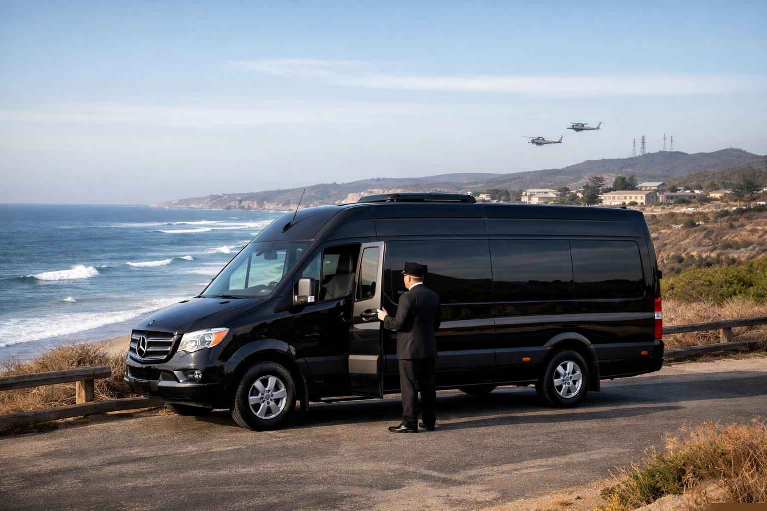 Passenger Van With Driver Near Me Camp Pendleton South Ca