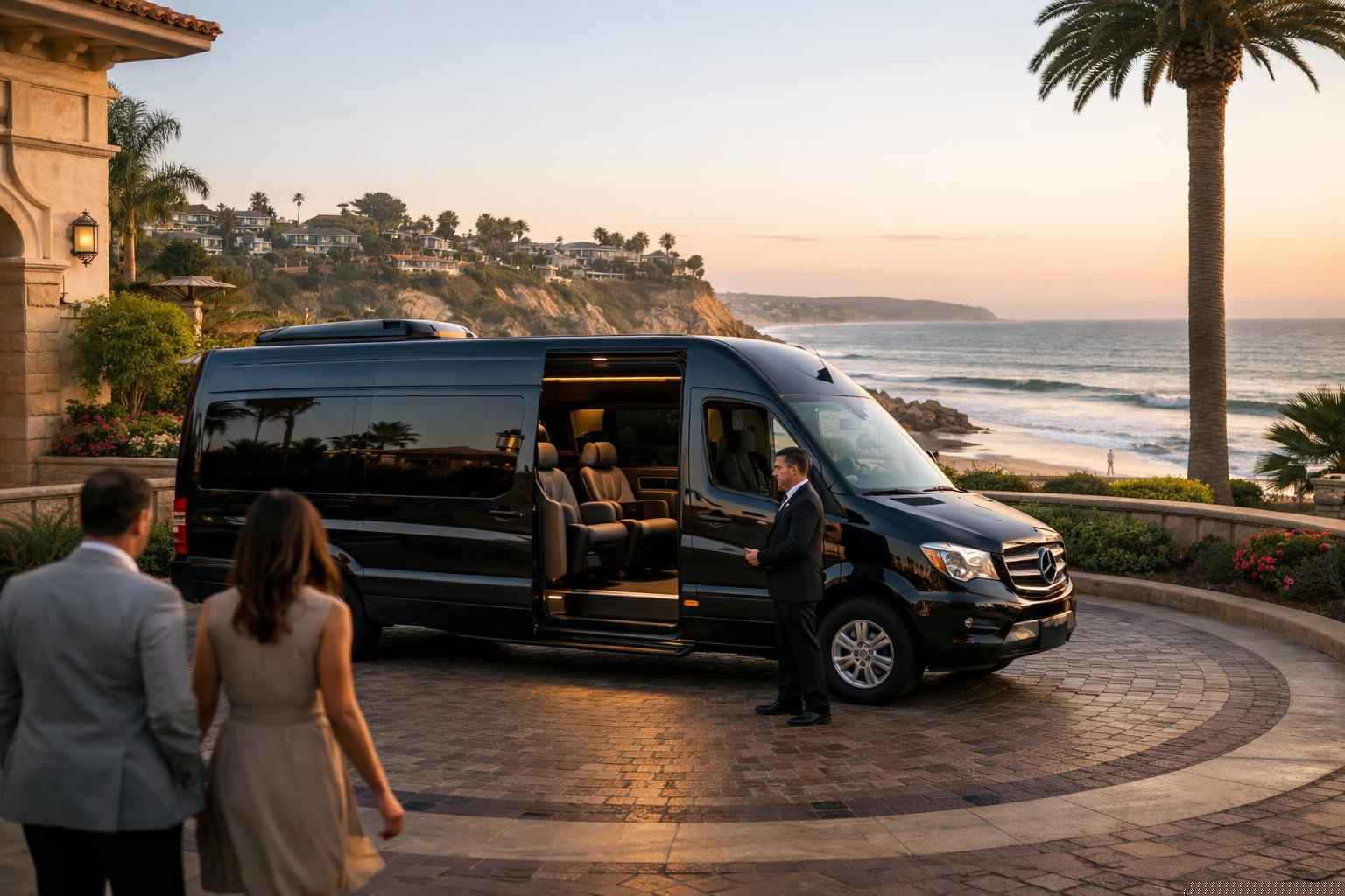 Passenger Van With Driver Near Me Del Mar Ca