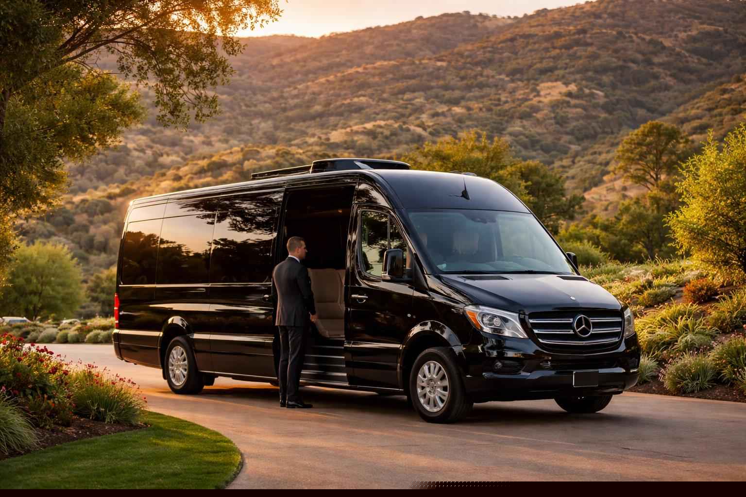 Passenger Van With Driver Near Me In Hidden Meadows Ca