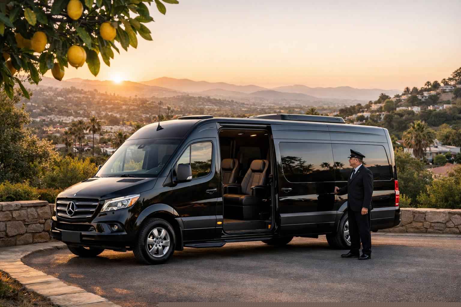 Passenger Van With Driver Near Me Lemon Grove Ca