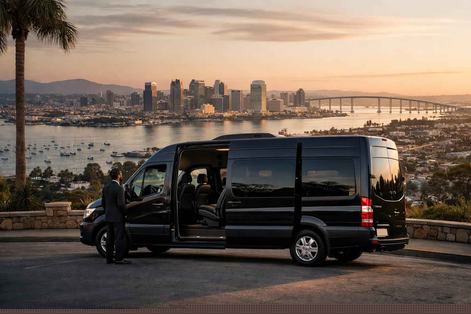Passenger Van With Driver Near Me National City Ca