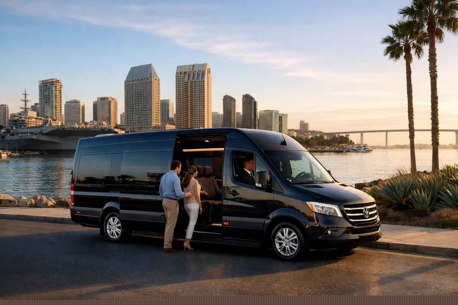 Passenger Van With Driver Near Me San Diego Ca