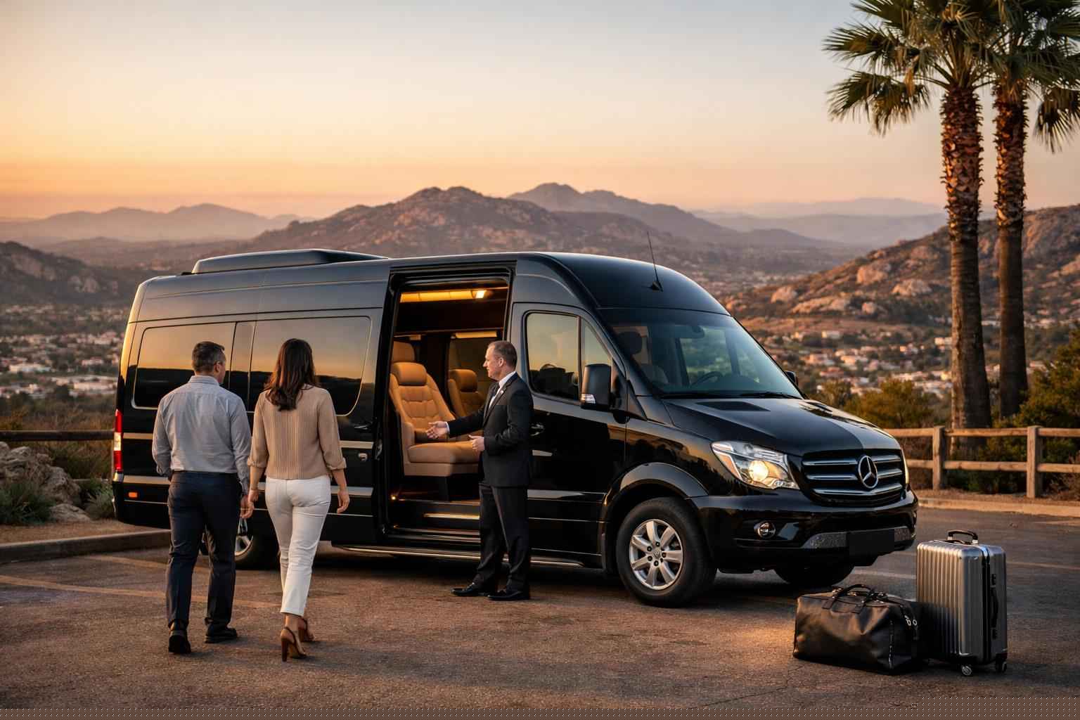 Passenger Van With Driver Poway Ca