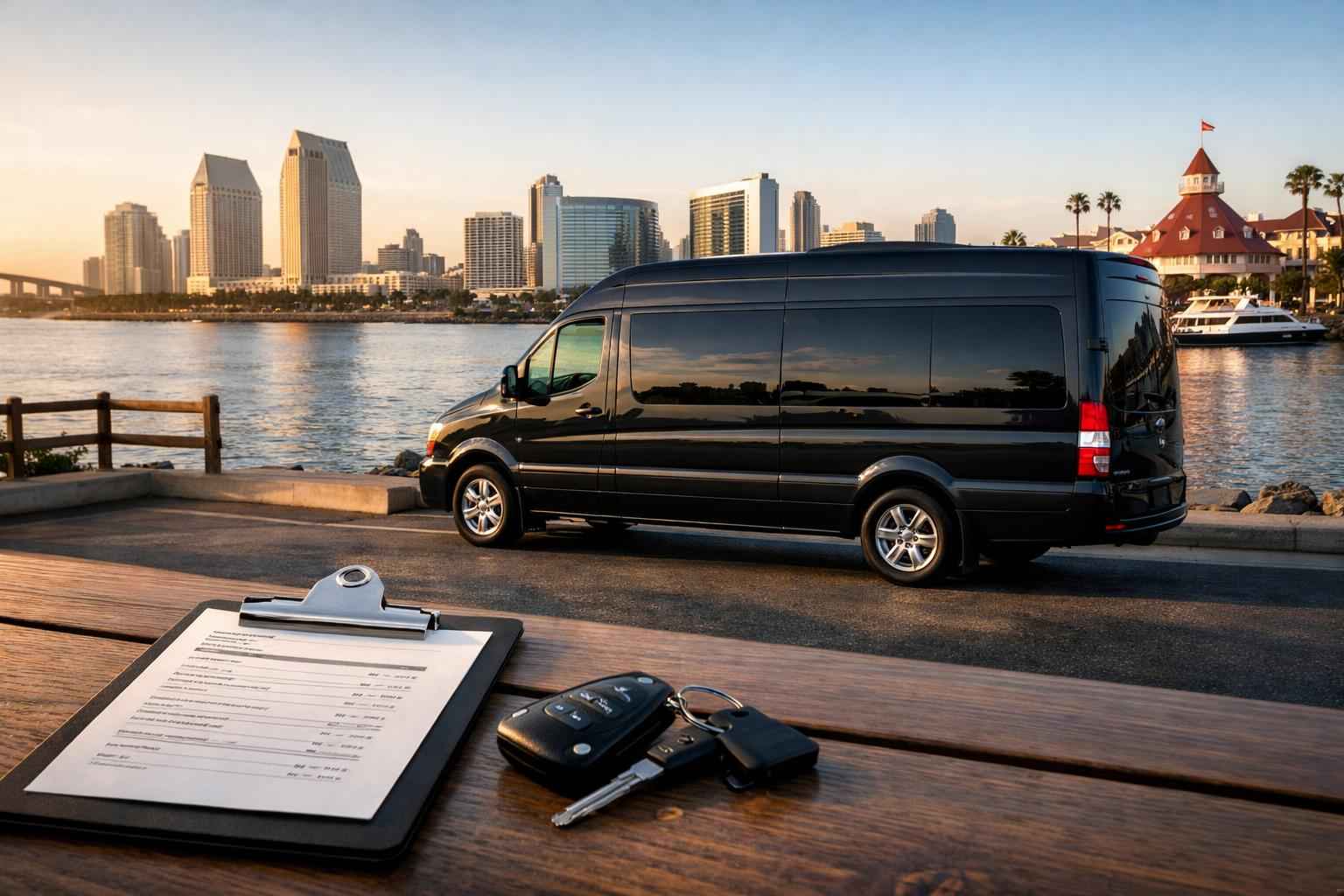 Passenger Van With Driver In Coronado California Passenger Van With Driver Prices In Coronado Ca