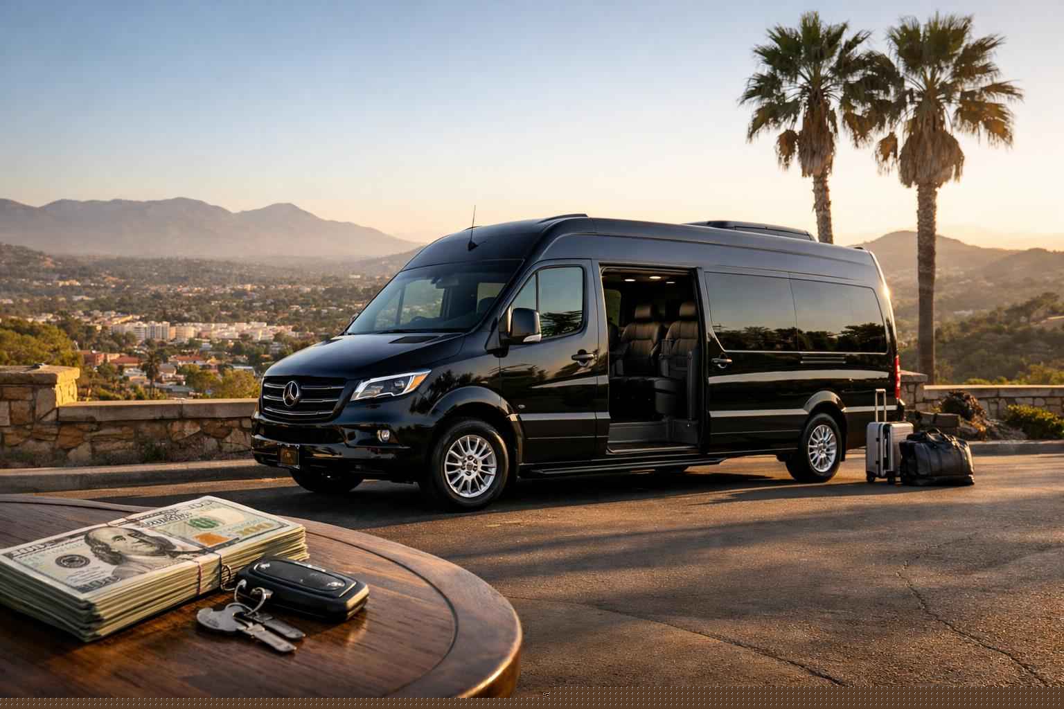 Passenger Van With Driver Prices In Escondido Ca