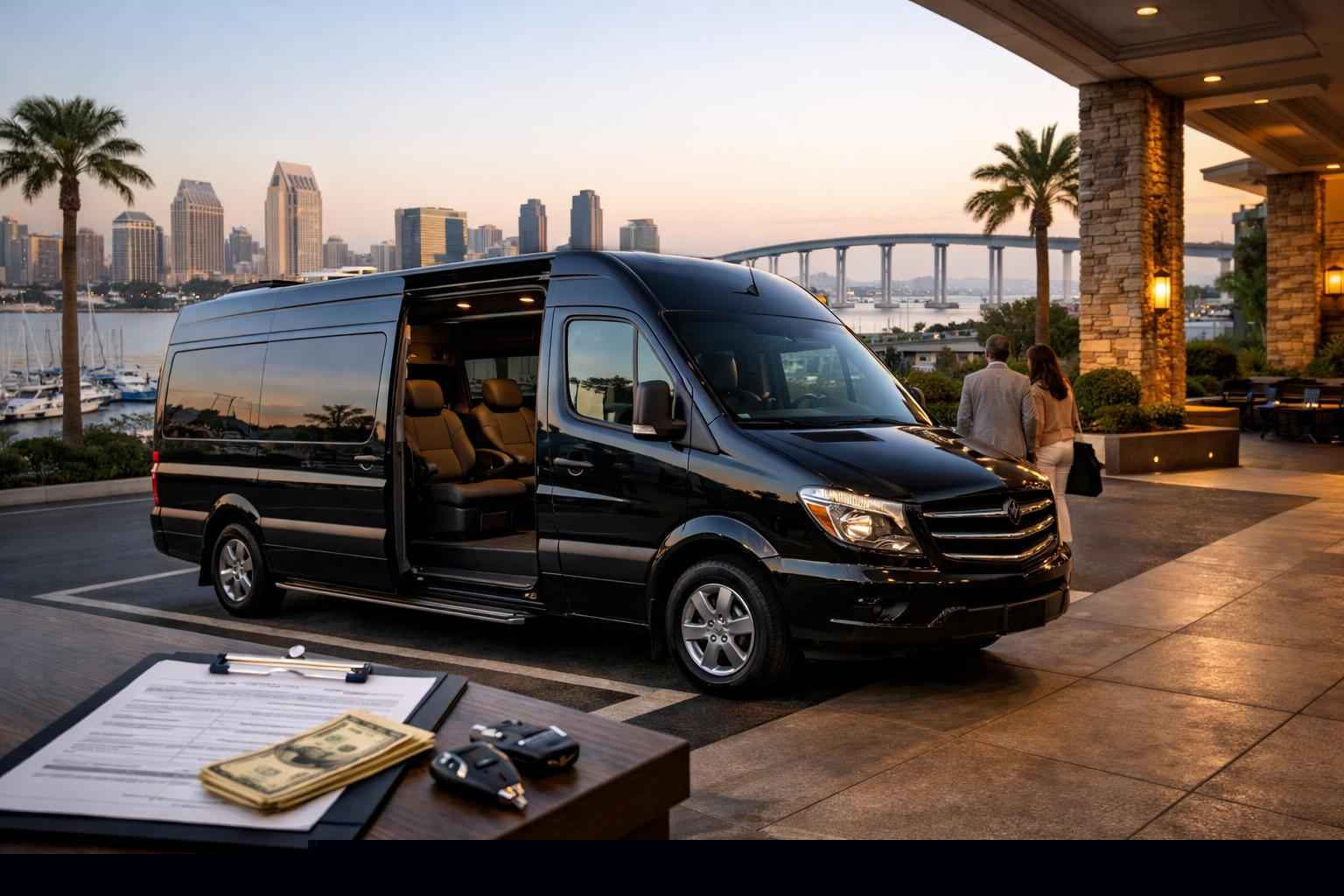 Passenger Van With Driver Prices In National City Ca