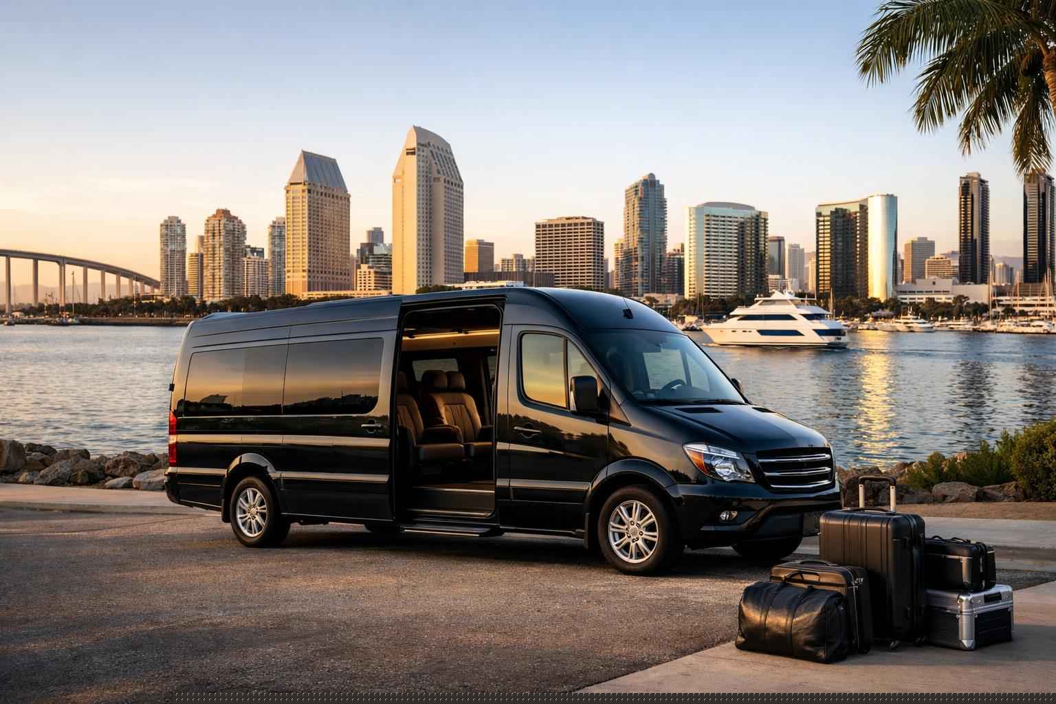 Passenger Van With Driver Prices In San Diego Ca
