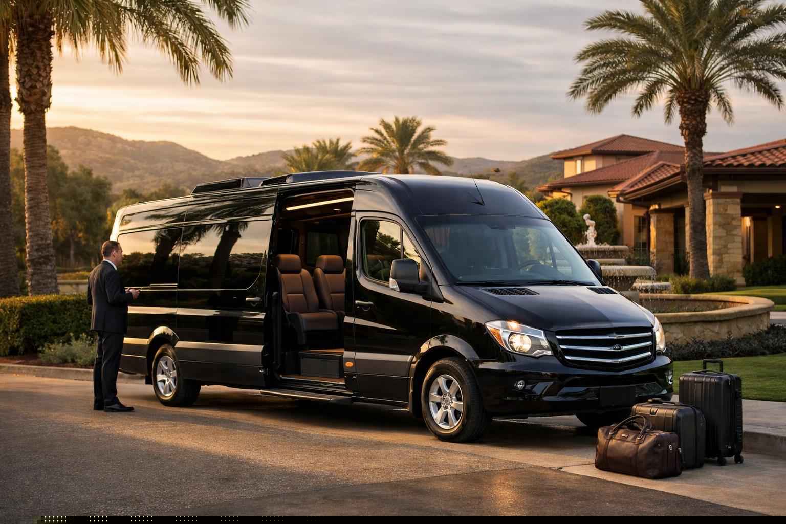 Passenger Van With Driver Santee Ca