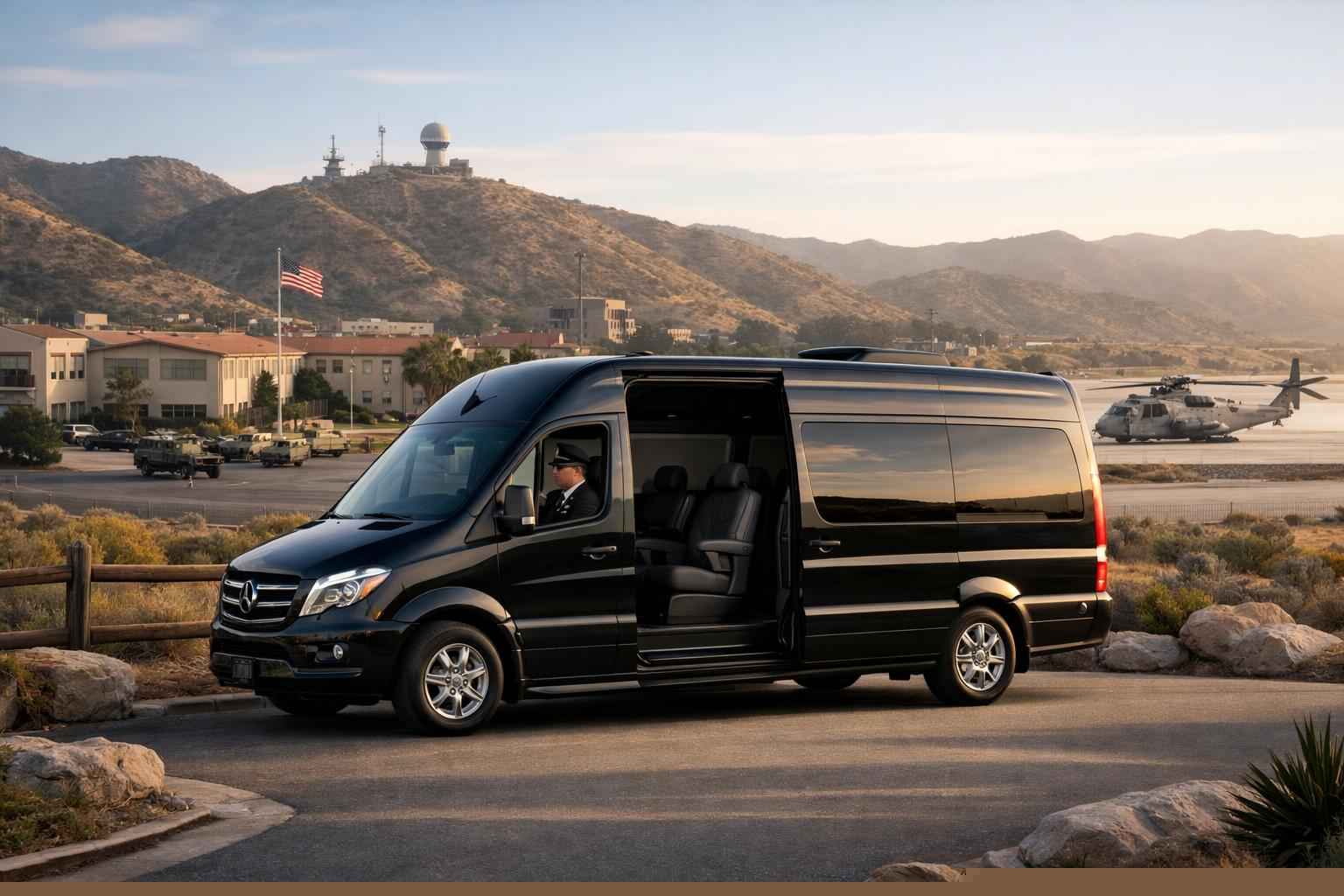 Passenger Van With Driver In Camp Pendleton Mainside California Passenger Van With Driver Services In Camp Pendleton Mainside California