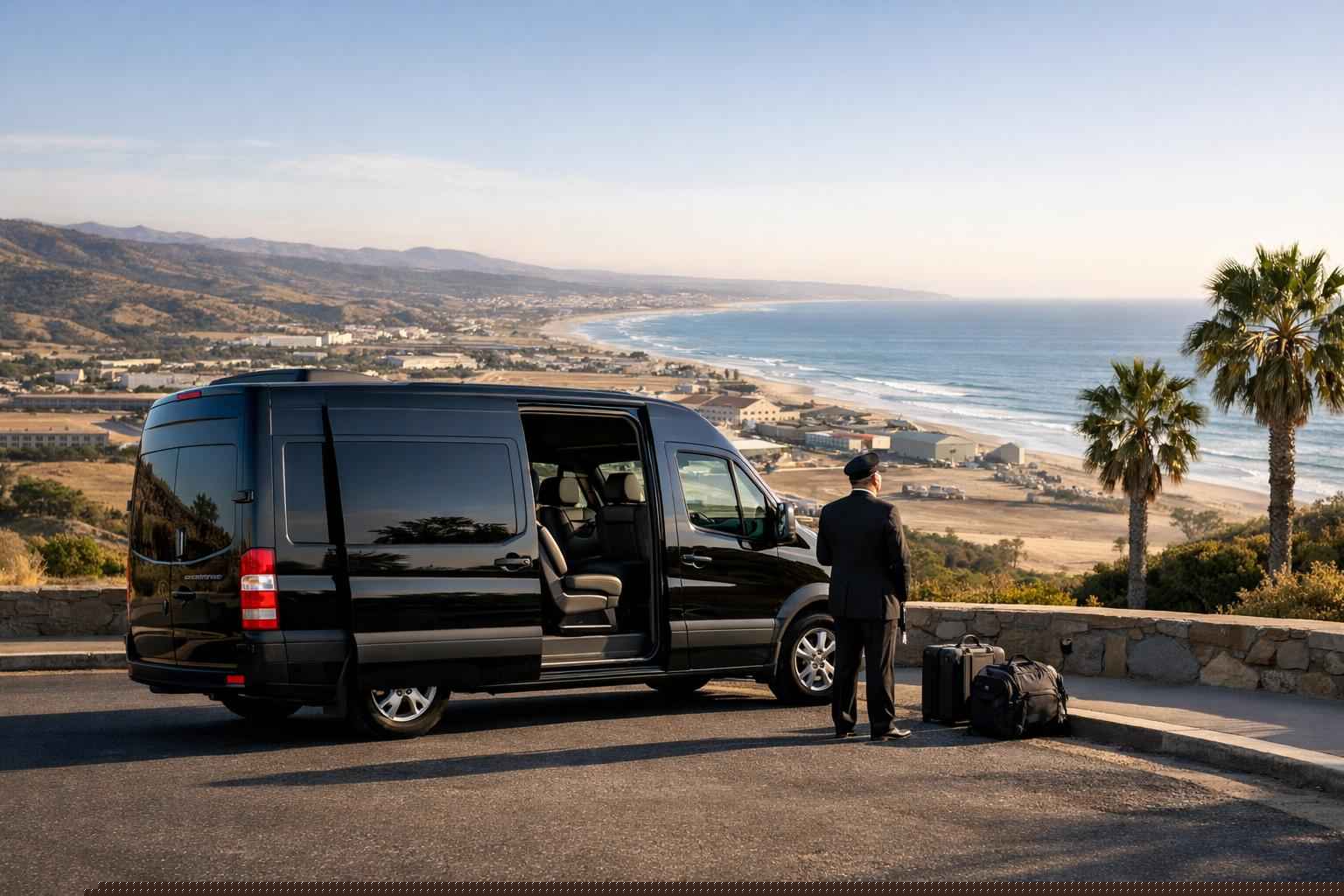 Passenger Van With Driver Services In Camp Pendleton South California