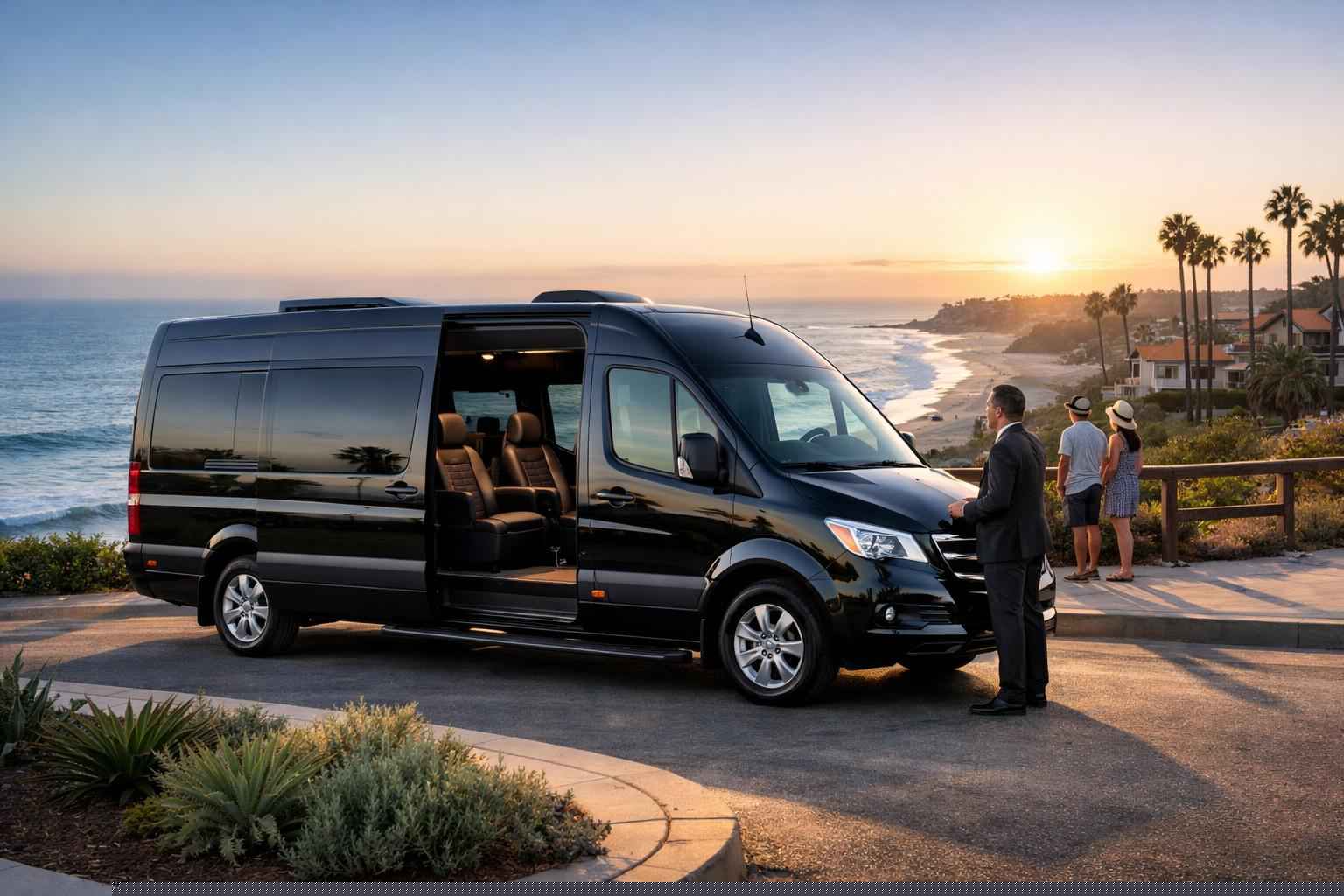 Passenger Van With Driver Services In Carlsbad California