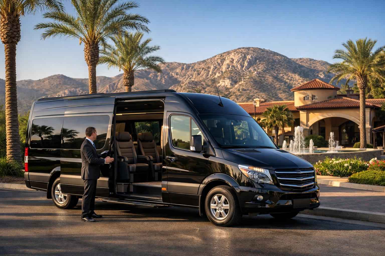Passenger Van With Driver Services In El Cajon California