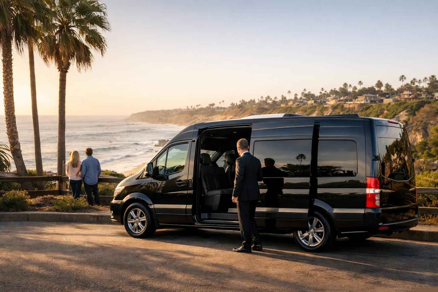 Passenger Van With Driver Services In Encinitas California