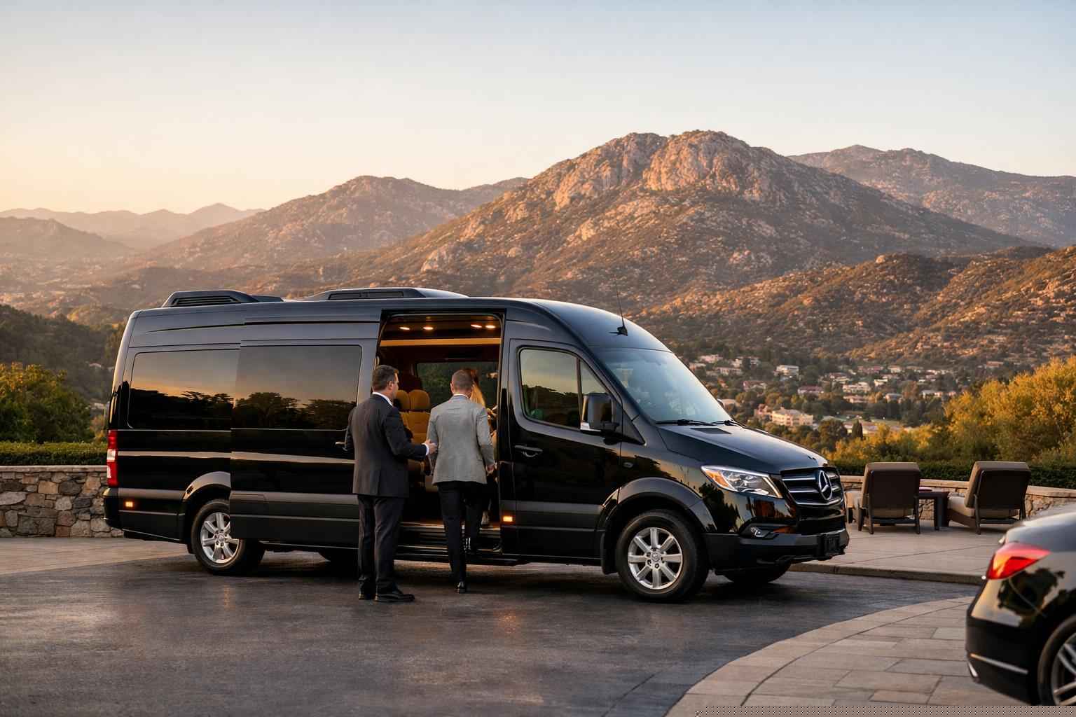 Passenger Van With Driver In Granite Hills California Passenger Van With Driver Services In Granite Hills California