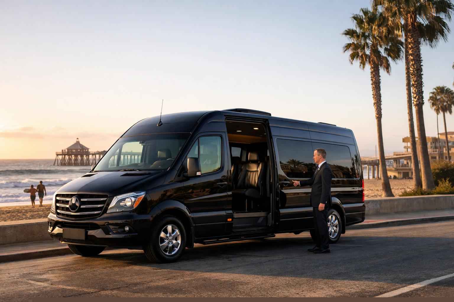 Passenger Van With Driver Services In Imperial Beach California