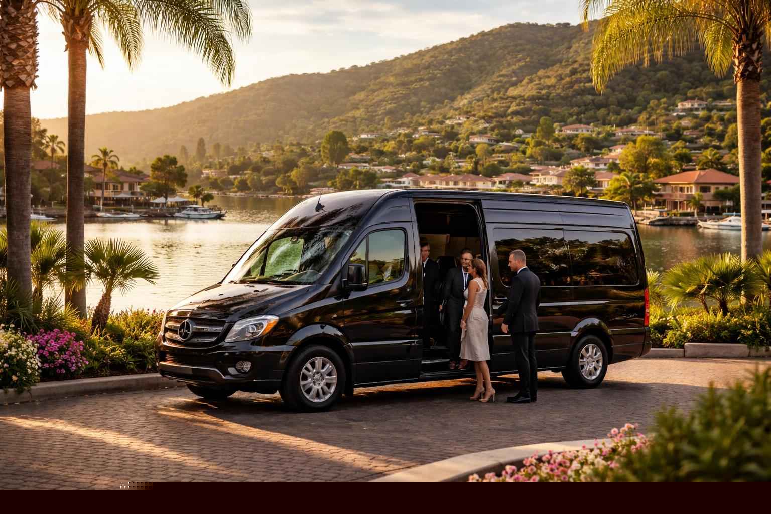 Passenger Van With Driver Services In Lake San Marcos California