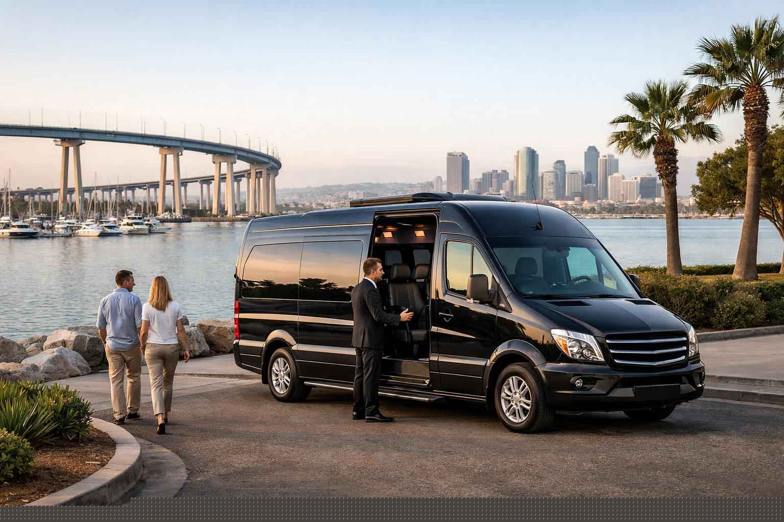 Passenger Van With Driver Services In National City California
