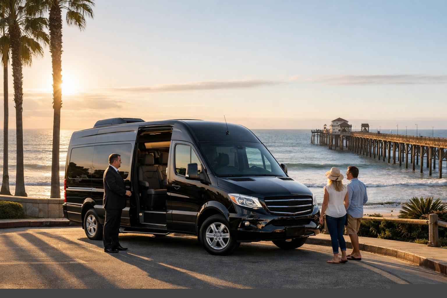 Passenger Van With Driver Services In Oceanside California