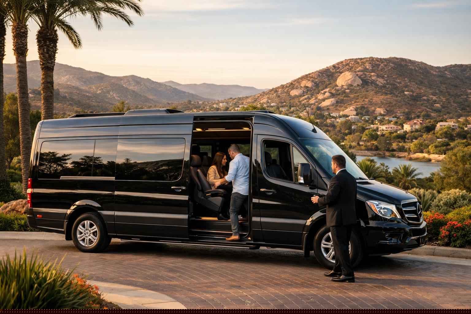 Passenger Van With Driver Services In Poway California