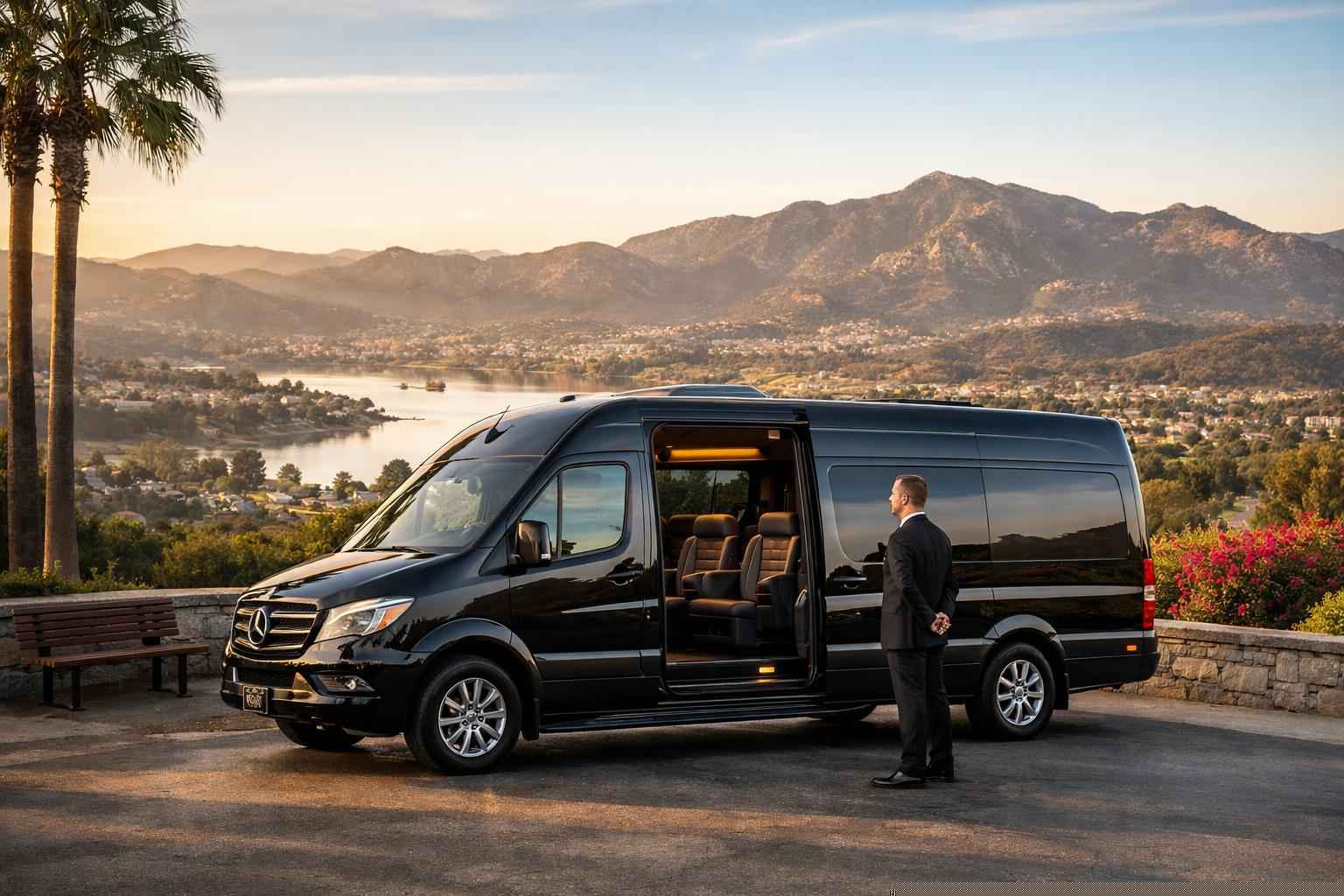 Passenger Van With Driver Services In San Marcos California