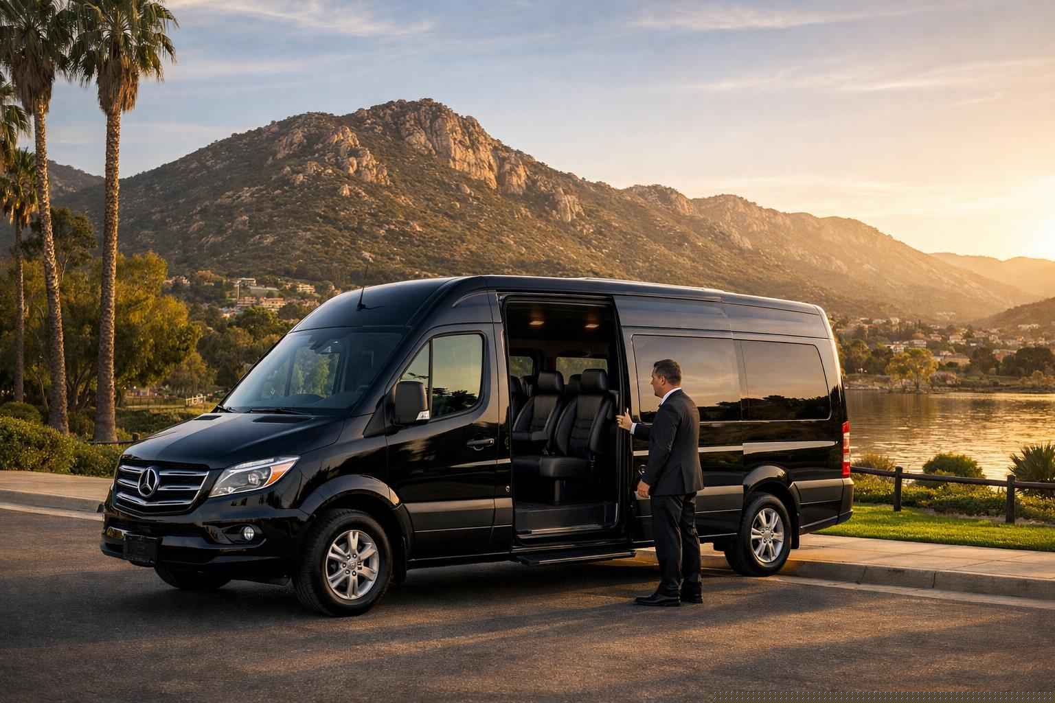 Passenger Van With Driver Services In Santee California
