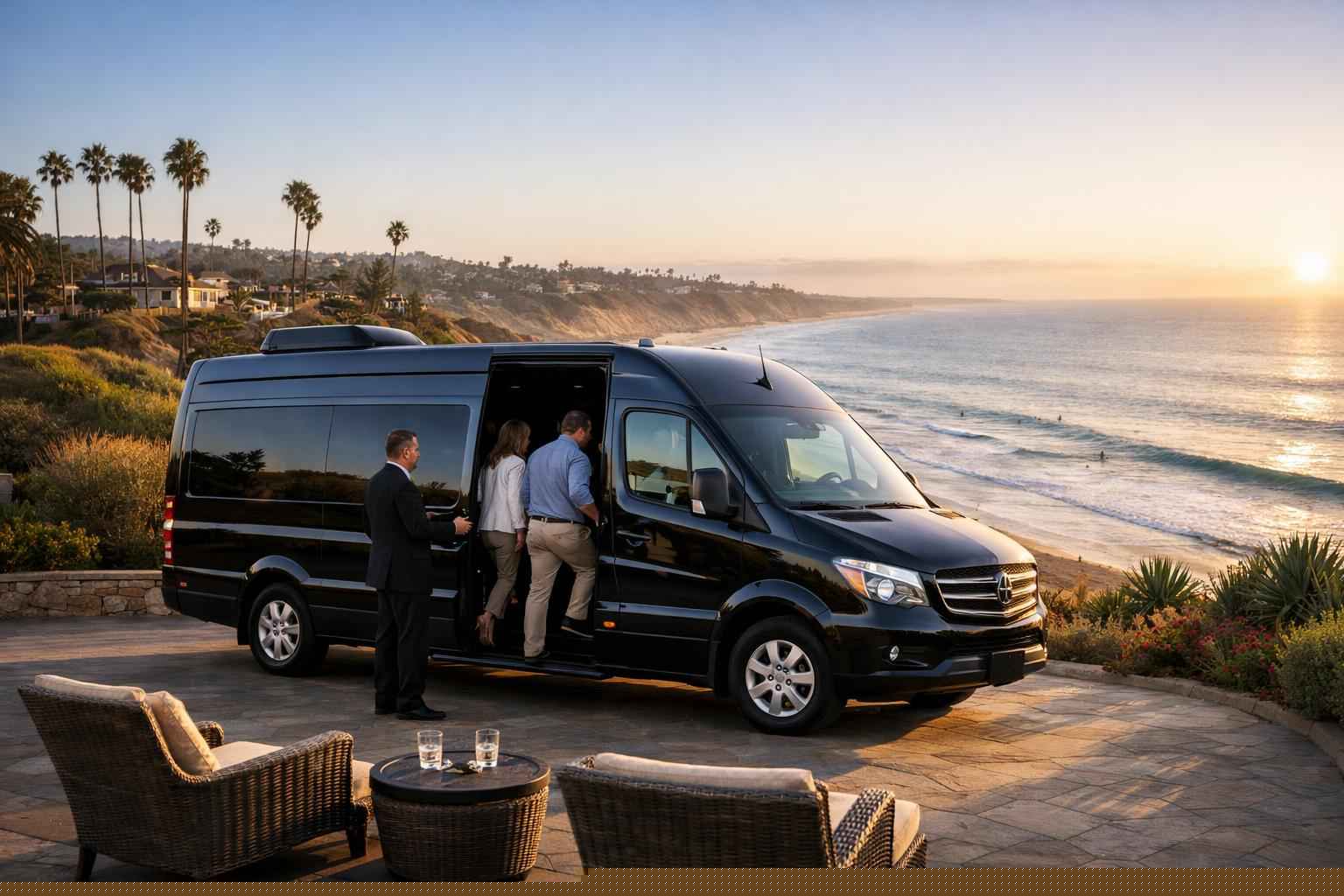 Passenger Vans With Driver In Encinitas California