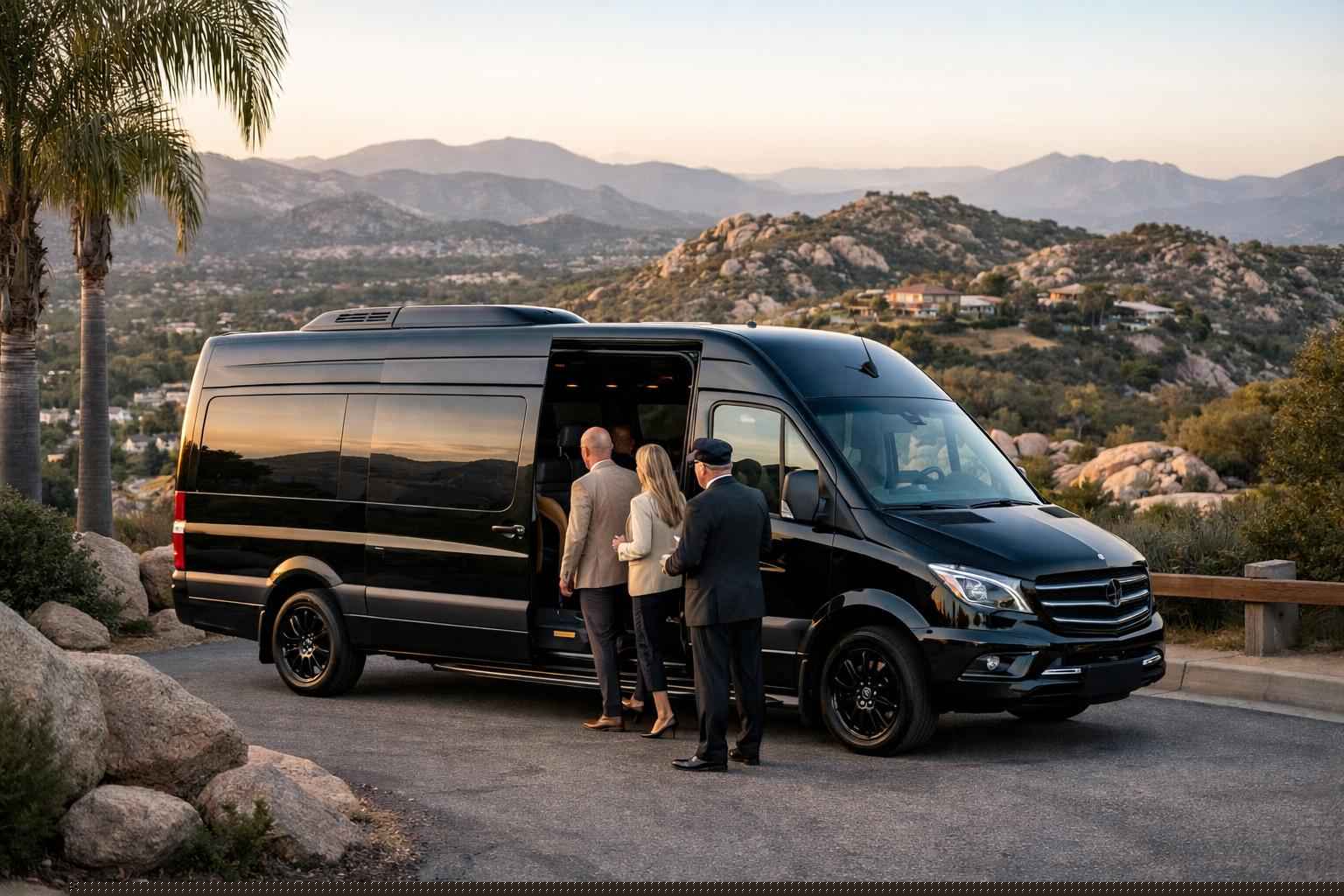 Passenger Van With Driver In Granite Hills California Passenger Vans With Driver In Granite Hills California