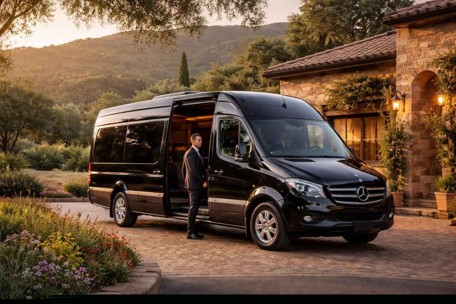 Passenger Vans With Driver In Hidden Meadows Ca