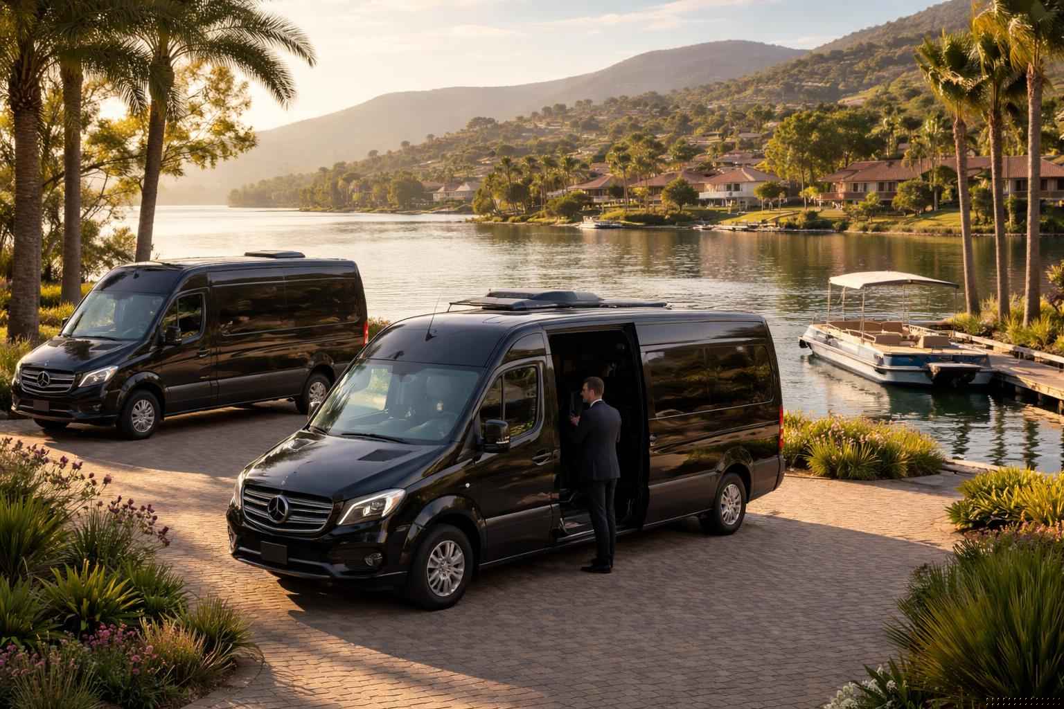 Passenger Vans With Driver In Lake San Marcos California