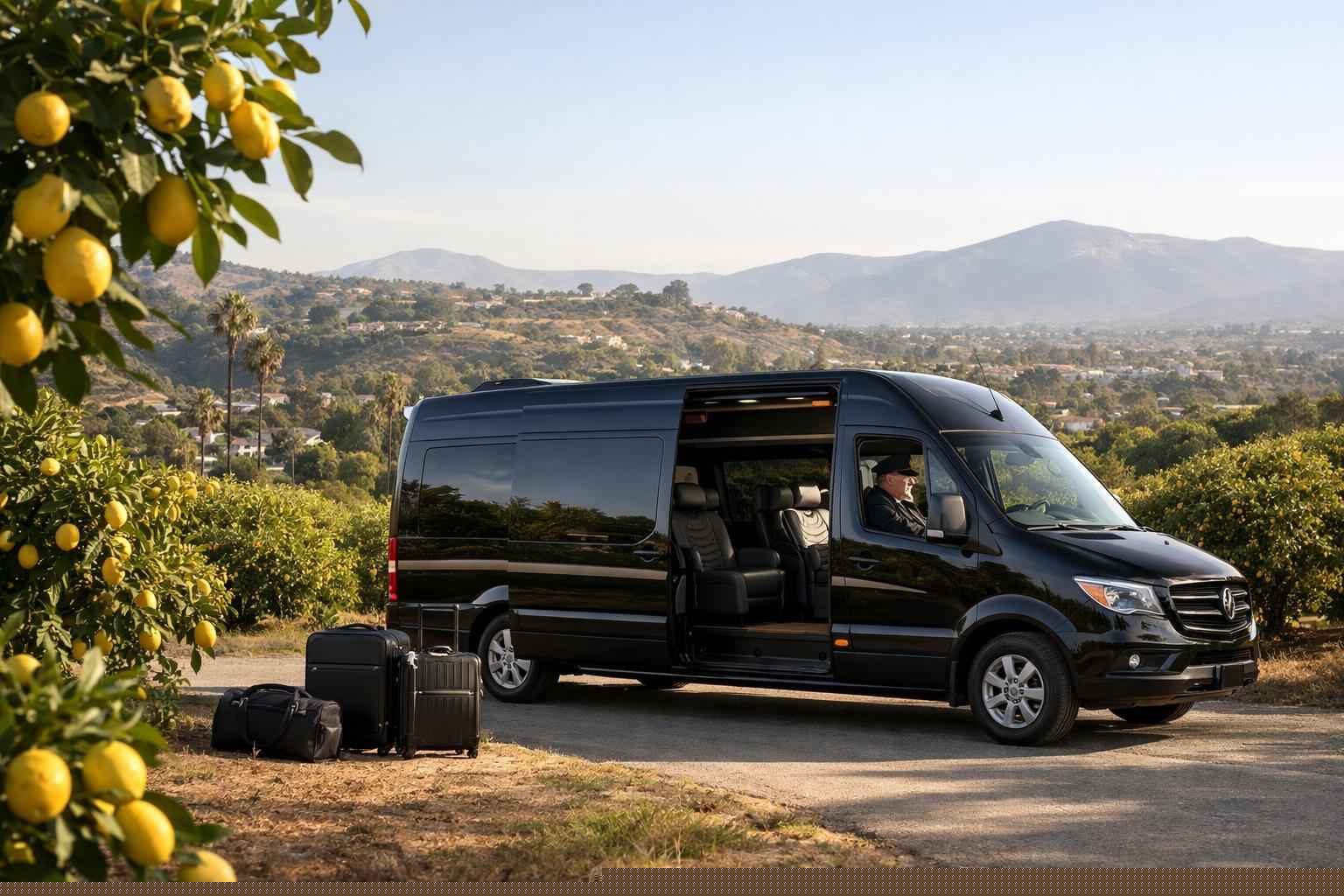 Passenger Vans With Driver In Lemon Grove California