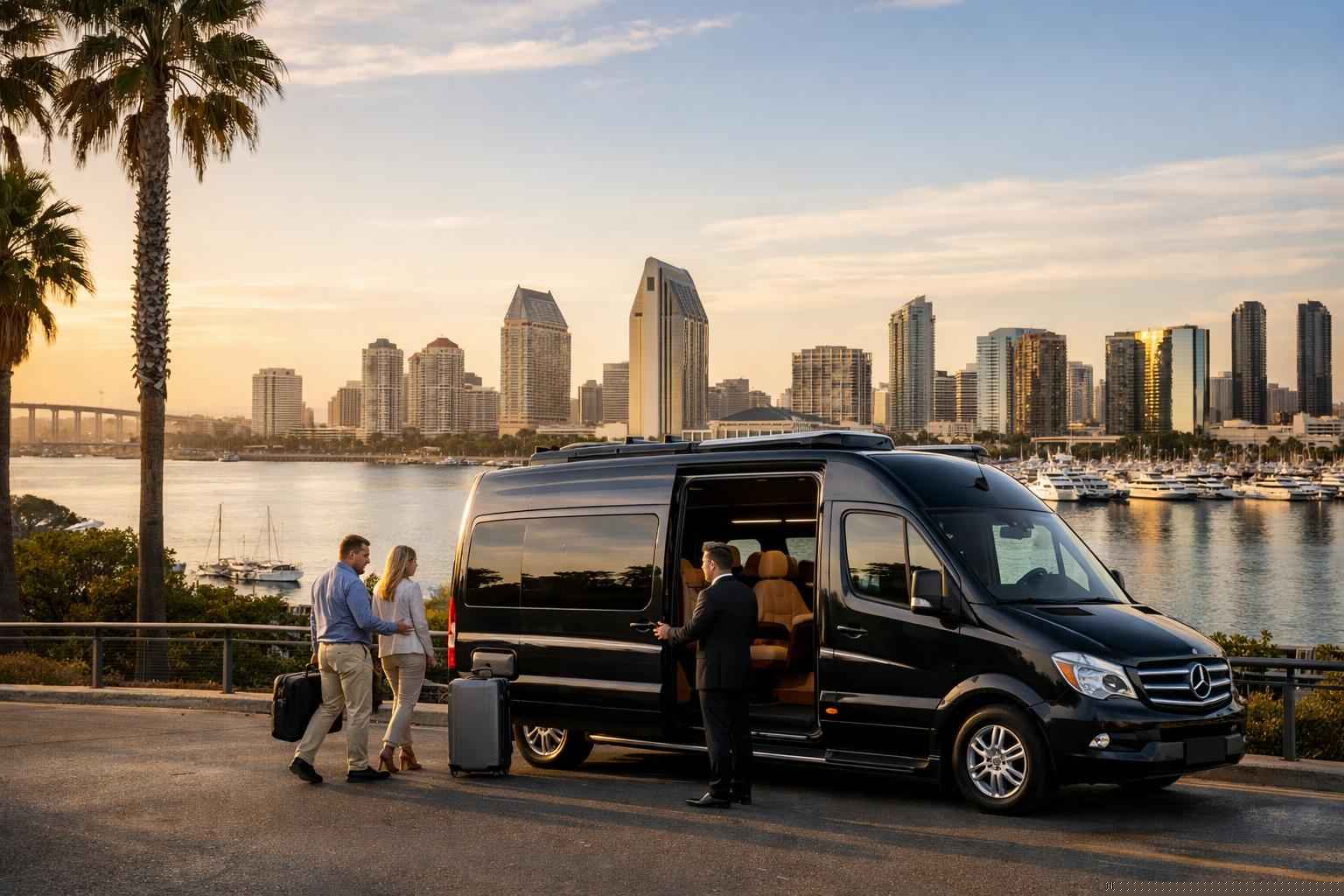 Passenger Vans With Driver In San Diego California