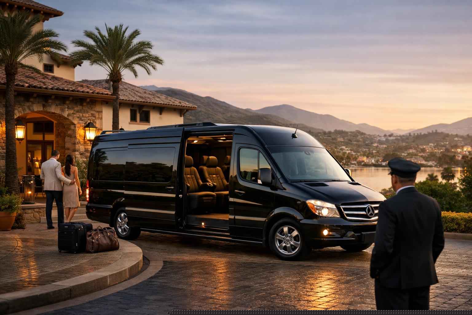 Passenger Vans With Driver In San Marcos California