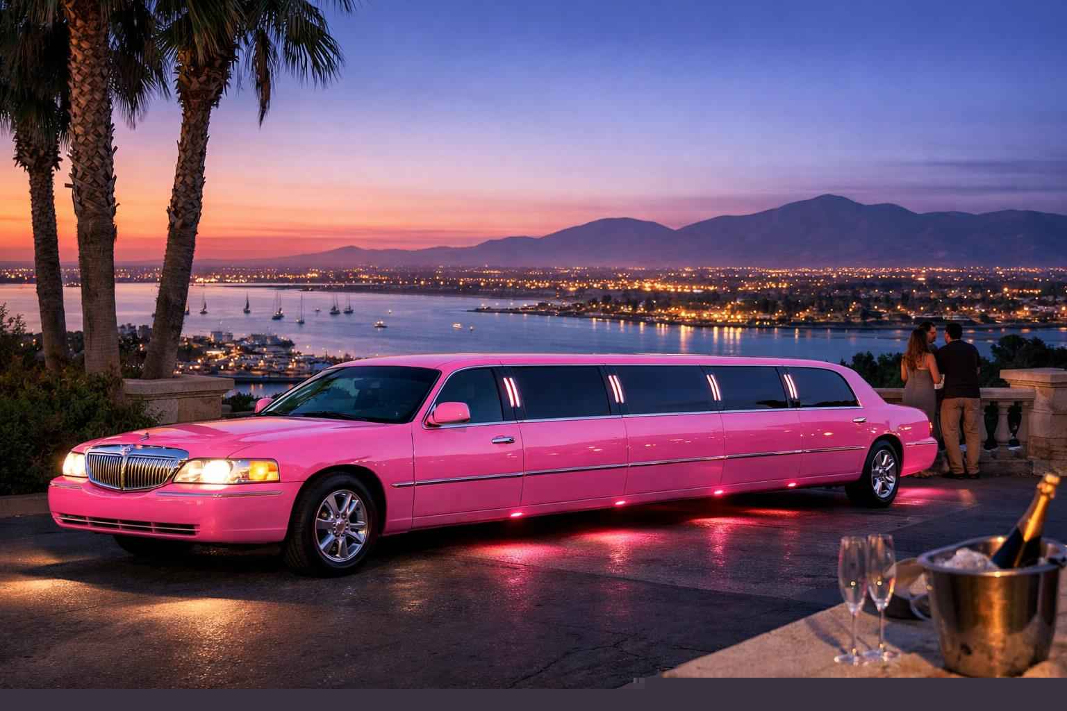 Pink Limo Rental Chula Vista Ca