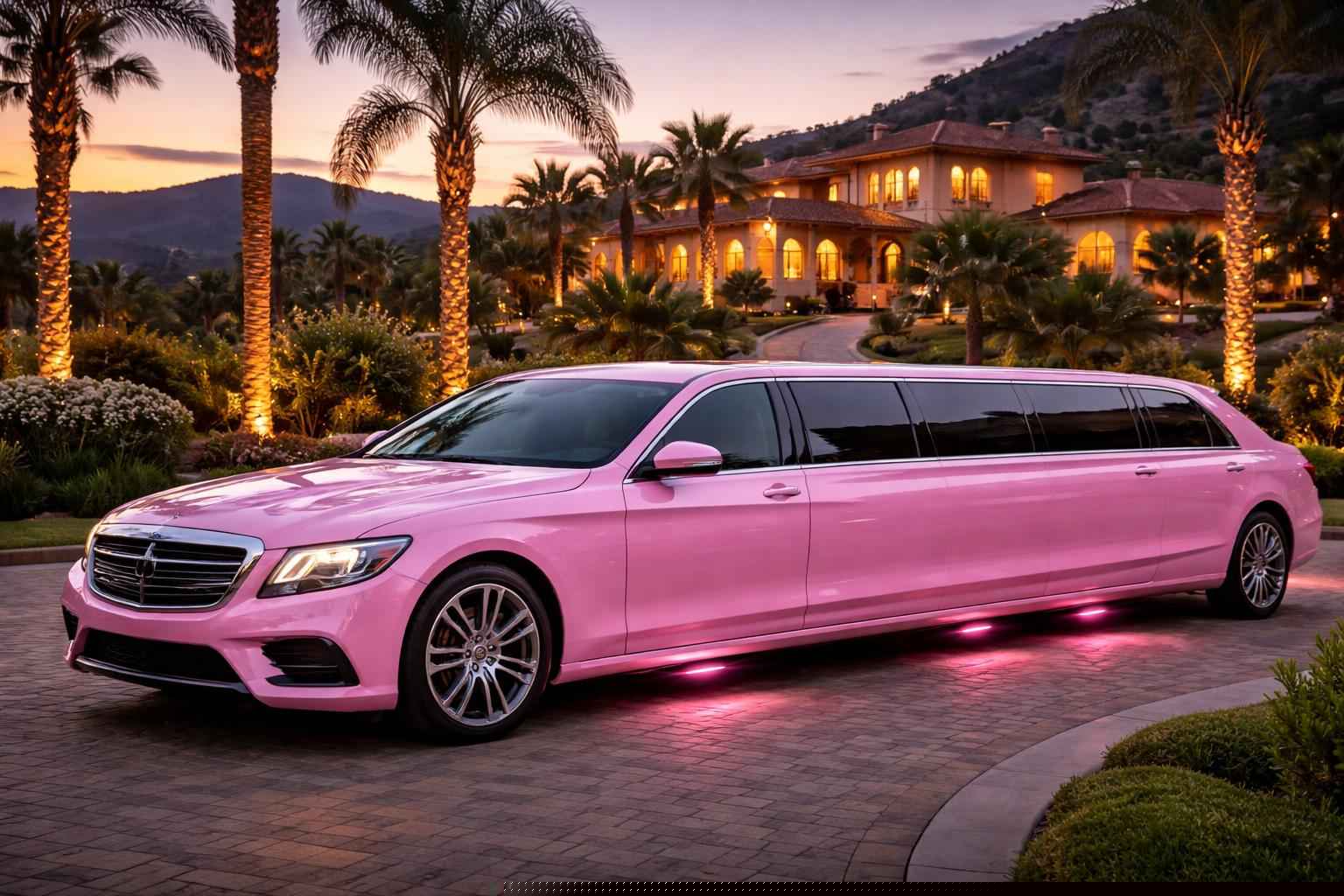Pink Limo Rental Near Me Jamul Ca