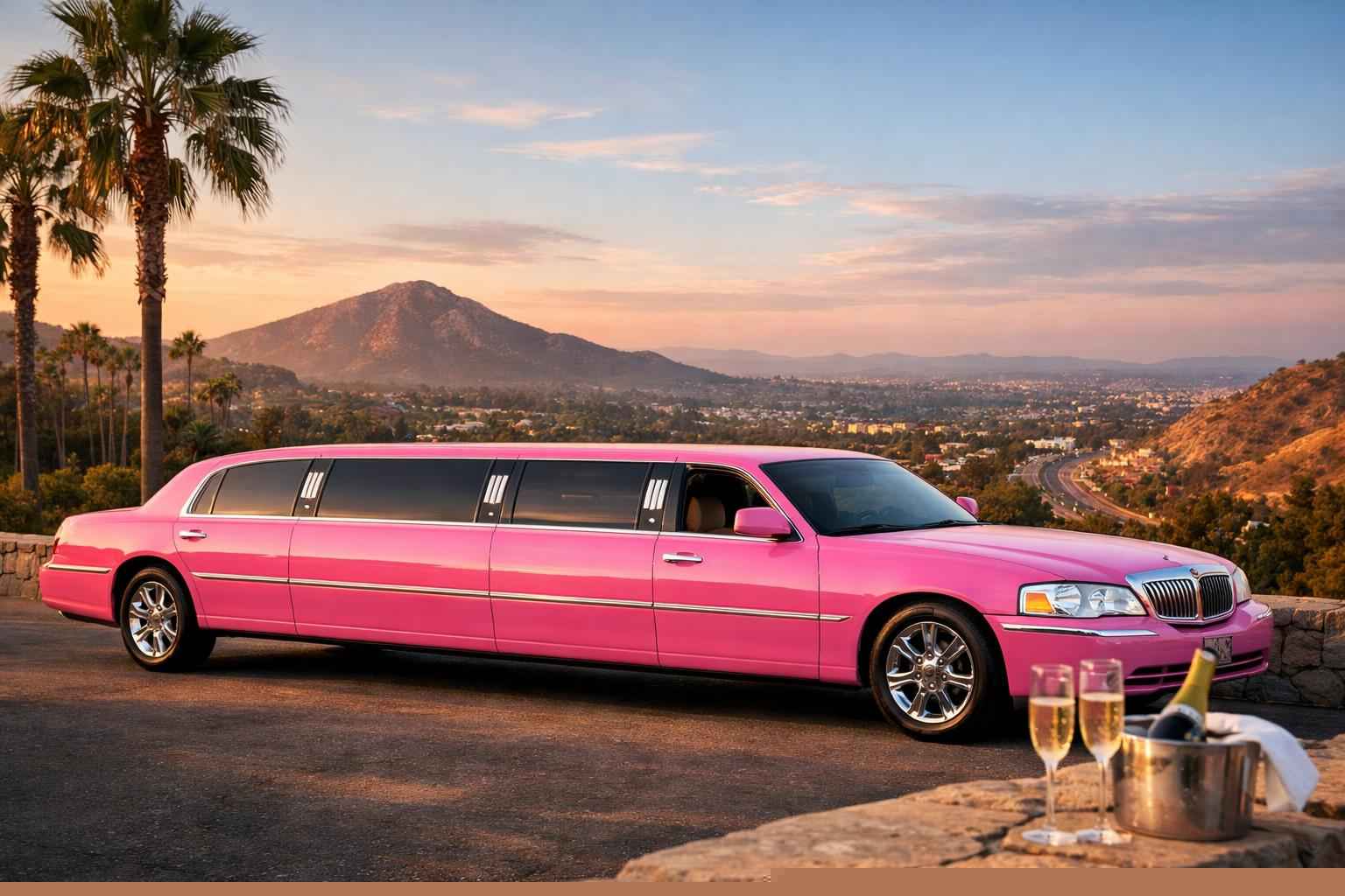 Pink Limo Rental Near Me La Mesa Ca