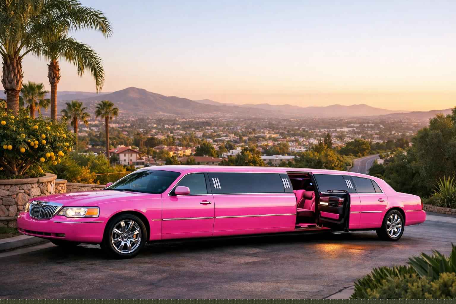 Pink Limo Rental In Lemon Grove California Pink Limo Rental Near Me Lemon Grove Ca